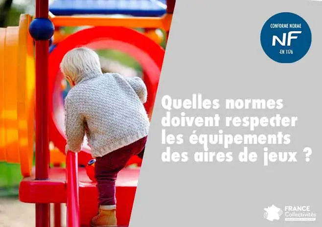 Aire de jeux pour enfants avec toboggans, balançoires et structures ludiques respectant les normes de sécurité