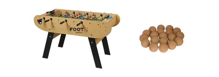 René Pierre baby-foot et billard avec leurs accessoires - france collectivités