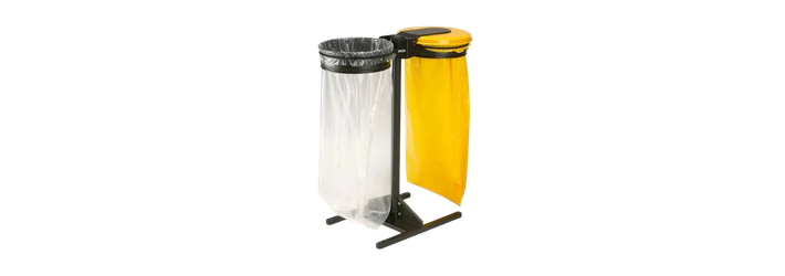 Poubelle vigipirate transparente 