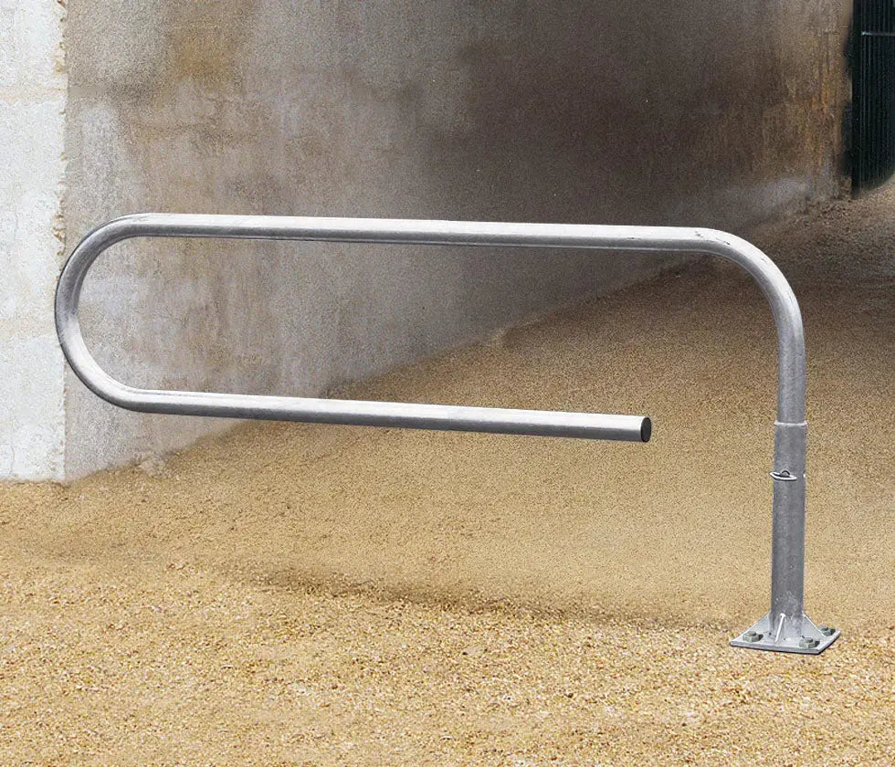 Barrière pivotante Trombone 1800 mm avec système de rotation intégré dans tube extérieur