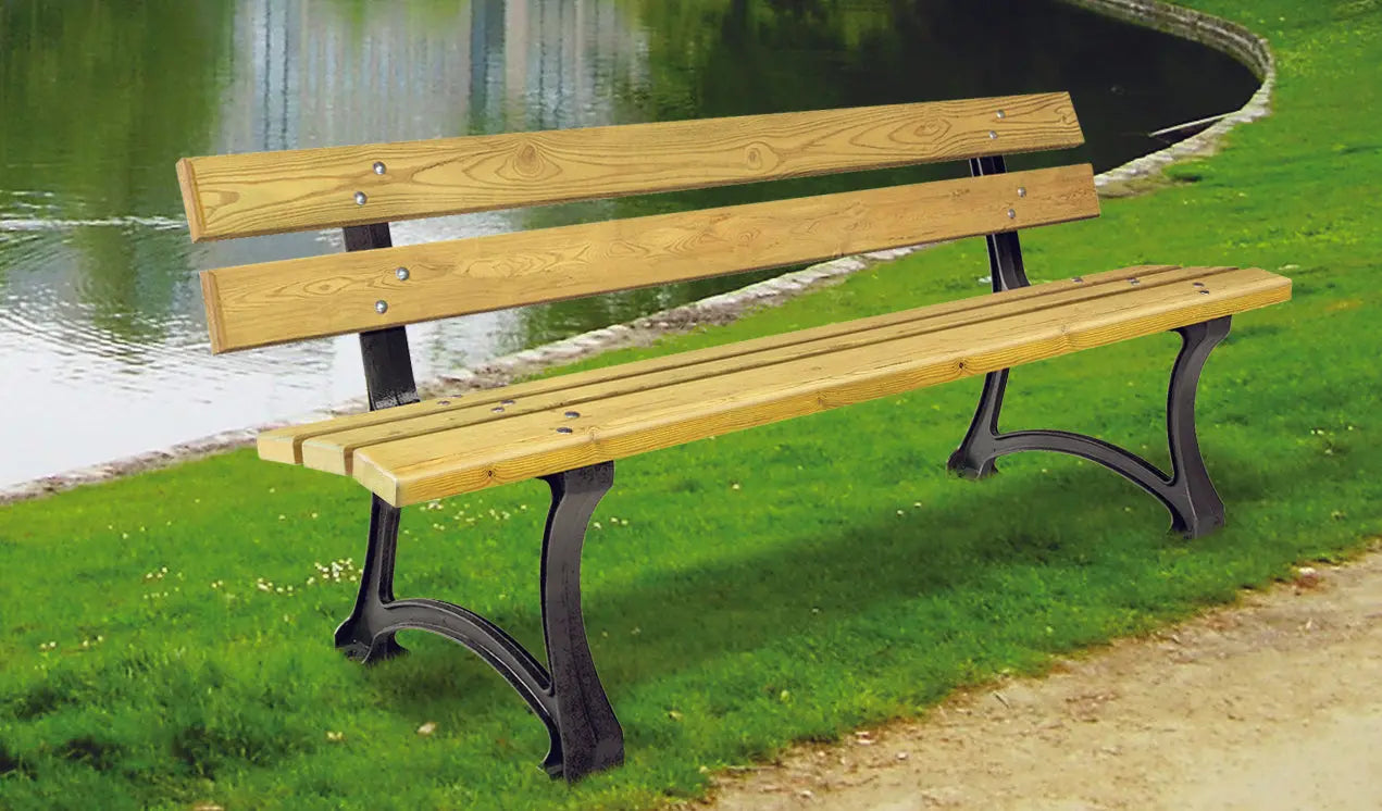 Banc bois pin Dresde