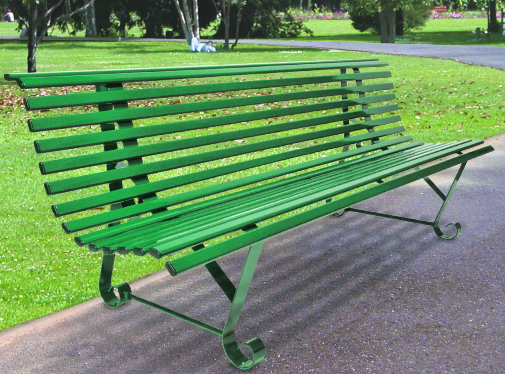 Banc métal Square