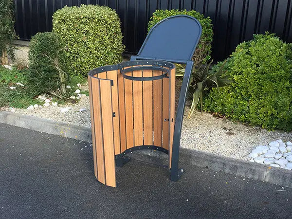 Corbeille en stratifié Annecy 80 ou 120 L france collectivités