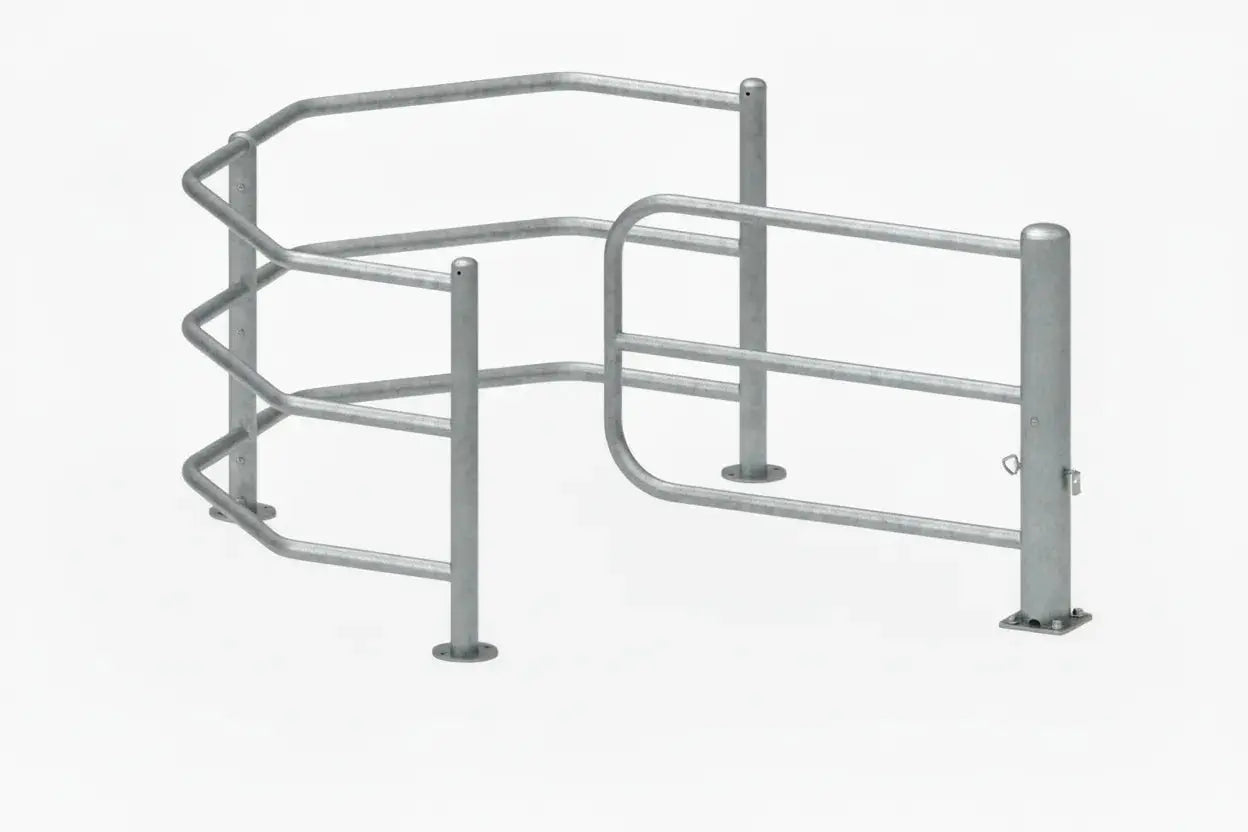 Barrière sélective fixe et barrière tournante 1,40m Procity