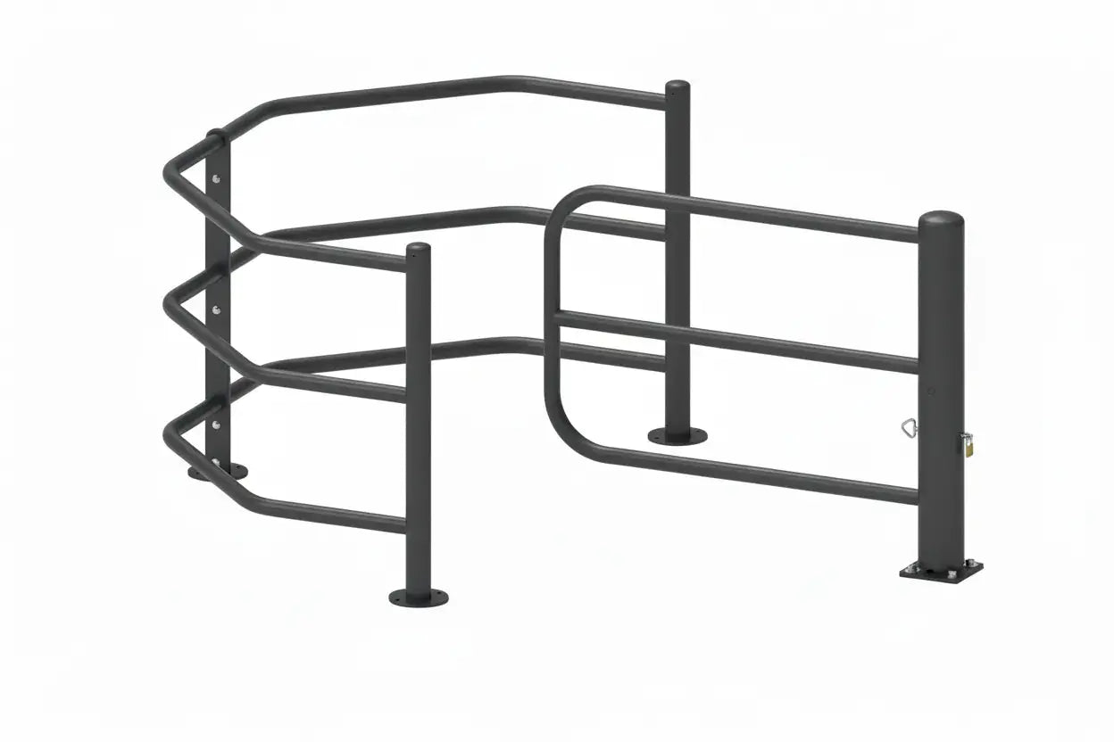 Barrière sélective fixe et barrière tournante 1,40m Procity