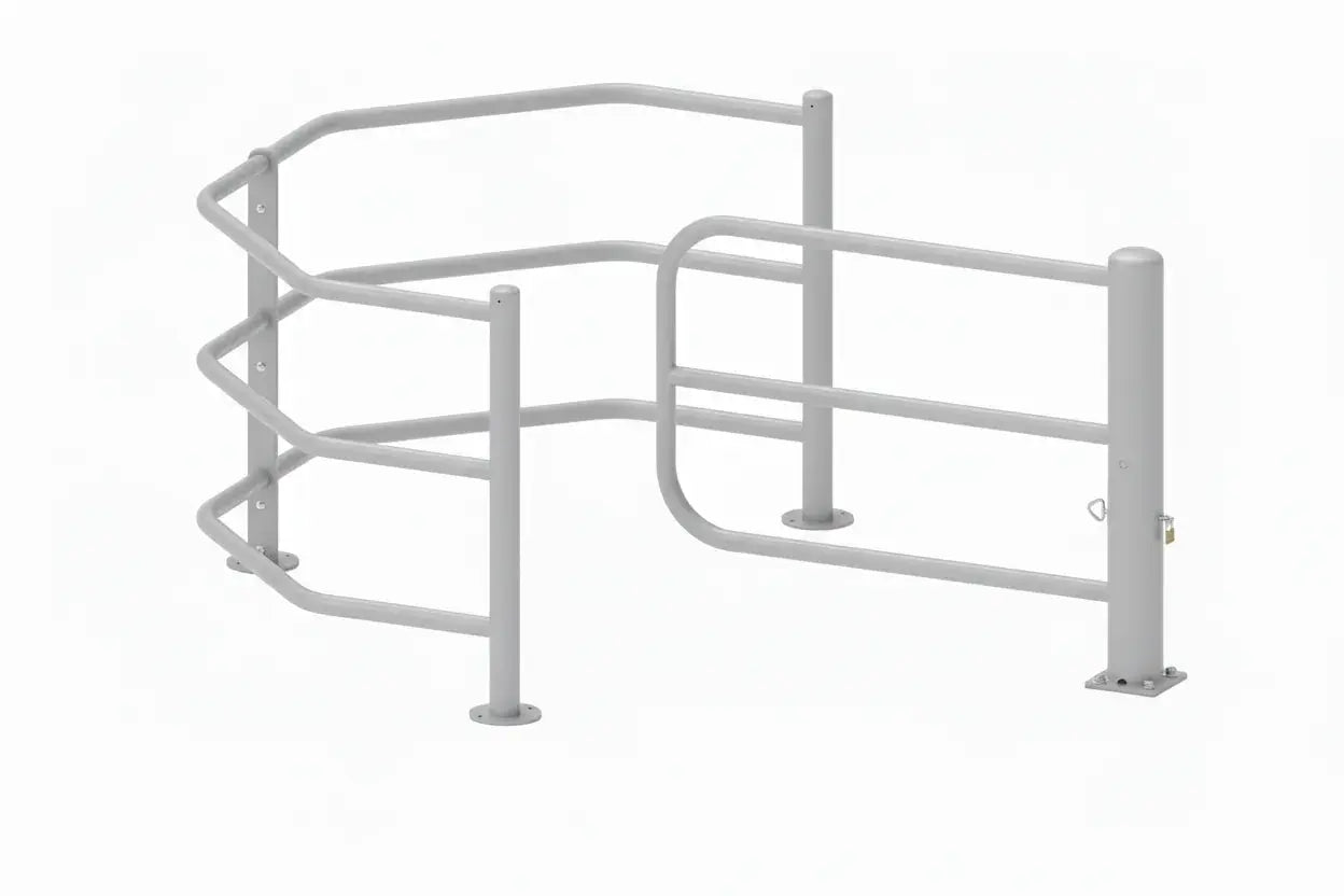 Barrière sélective fixe et barrière tournante 1,40m Procity