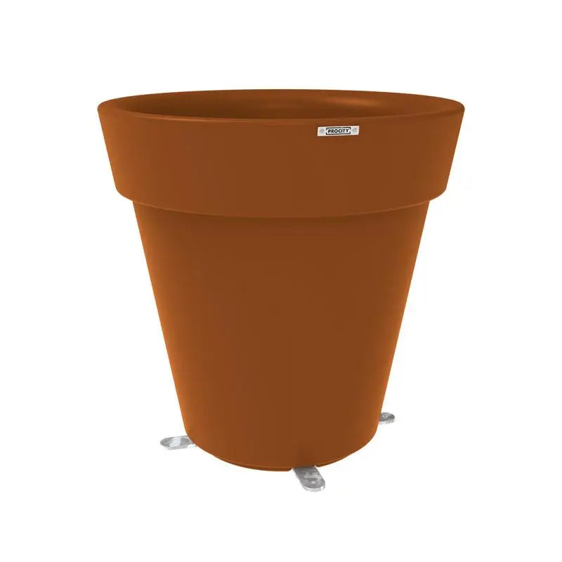 Vase de jardin Héritage grand format Ø 800 mm, finition teintée