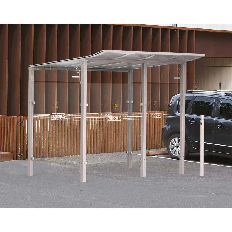 Bavettes coupe-vent latérales pour station bus Modulo - France Collectivités