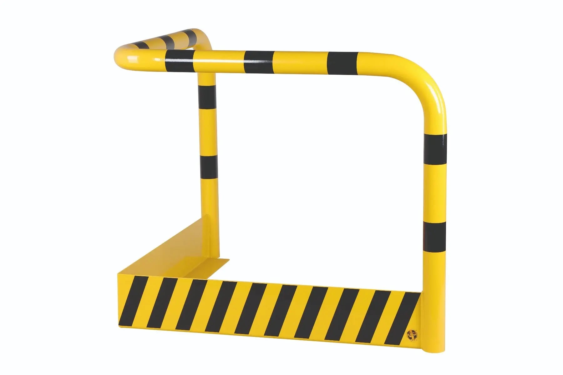 arceau de sécurité anti-encastrement H 1000 x jambe 1200, revêtu par poudre - France Collectivités