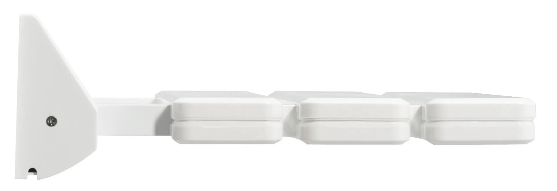 Siège de douche relevable blanc Biska Rossignol