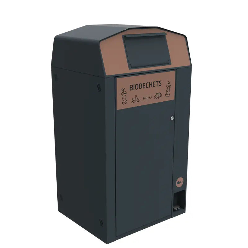 Point de tri biodéchets 120L et 240L Trirok - France Collectivités