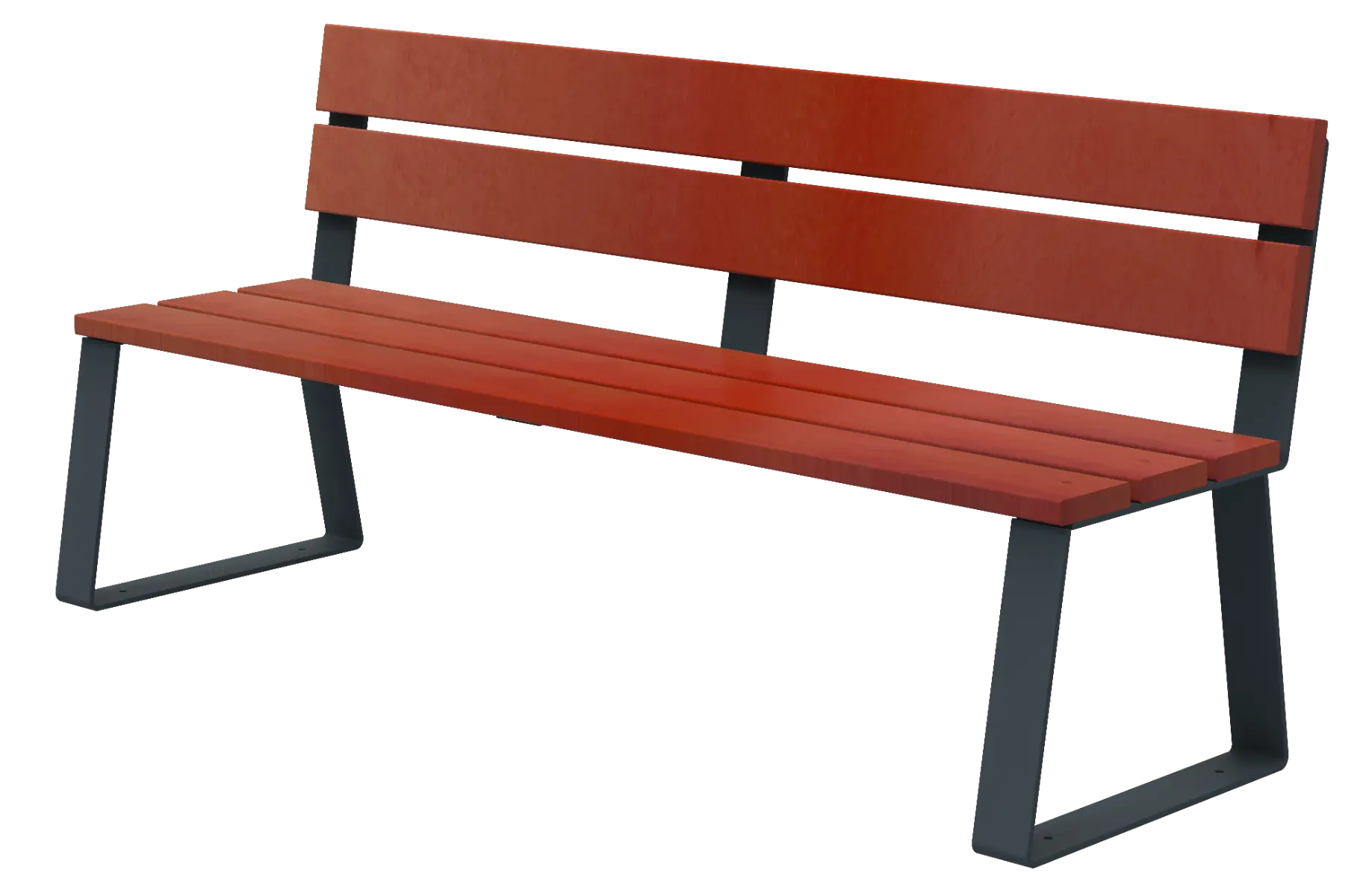 Pack Ballade Bois - 1 banc et 2 banquettes en bois france collectivités