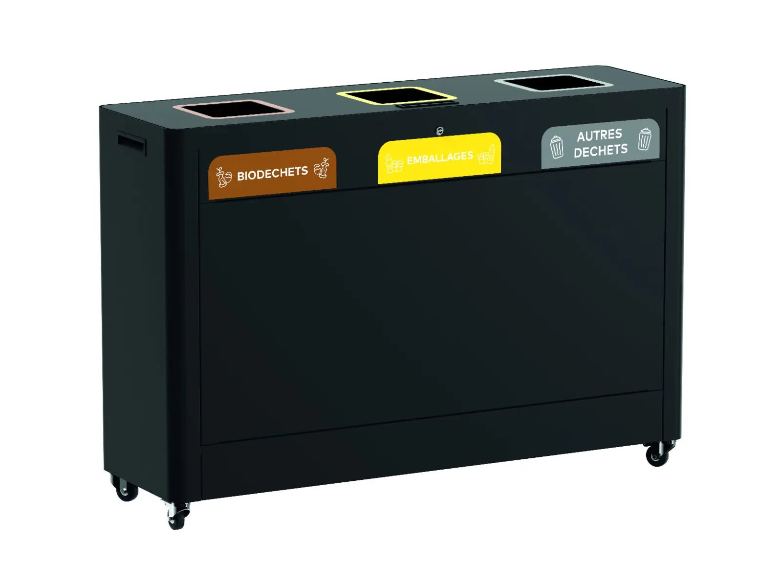 Meuble de tri biodéchets 3 flux Trimouv Rossignol