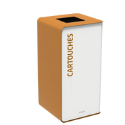 Corbeille pour tri sélectif avec bac intérieur 40L Cubatri