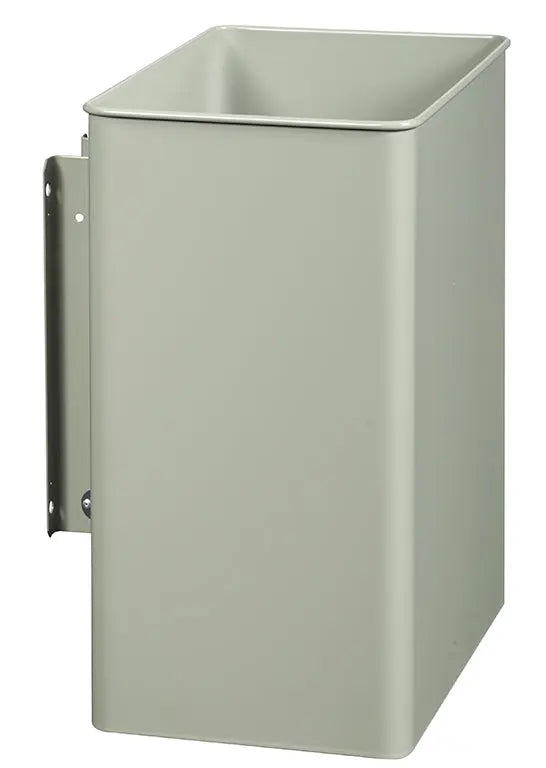 Corbeille rectangle pivotante Tourny murale 27 L