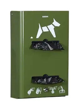 Distributeur sacs canins mural Hygeca - 400 sacs / 2 rouleaux