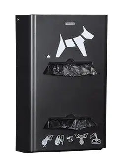 Distributeur sacs canins mural Hygeca - 400 sacs / 2 rouleaux