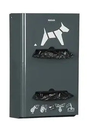 Distributeur sacs canins mural Hygeca - 400 sacs / 2 rouleaux