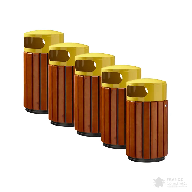 Corbeille bois basic Zeno 40 ou 60 litres