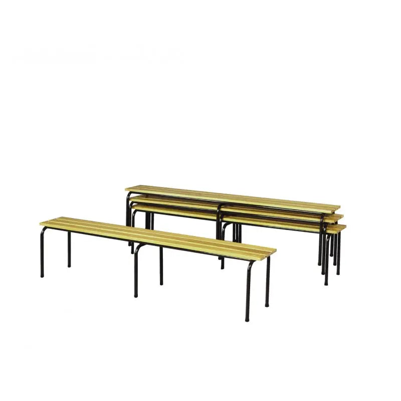 Banc acier bois cyrano 120 cm - France Collectivités