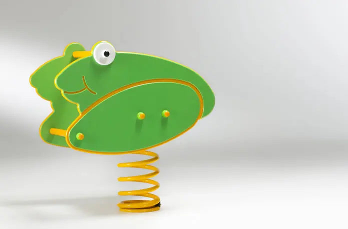 Jeu sur ressort grenouille double face france collectivités
