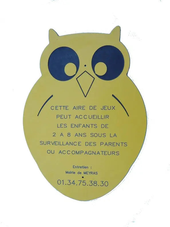 Panneau aire de jeux + interdiction de fumer france collectivités
