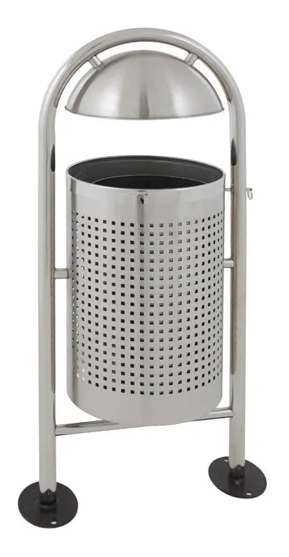 Poubelle 27 litres ronde anti-pluie france collectivités