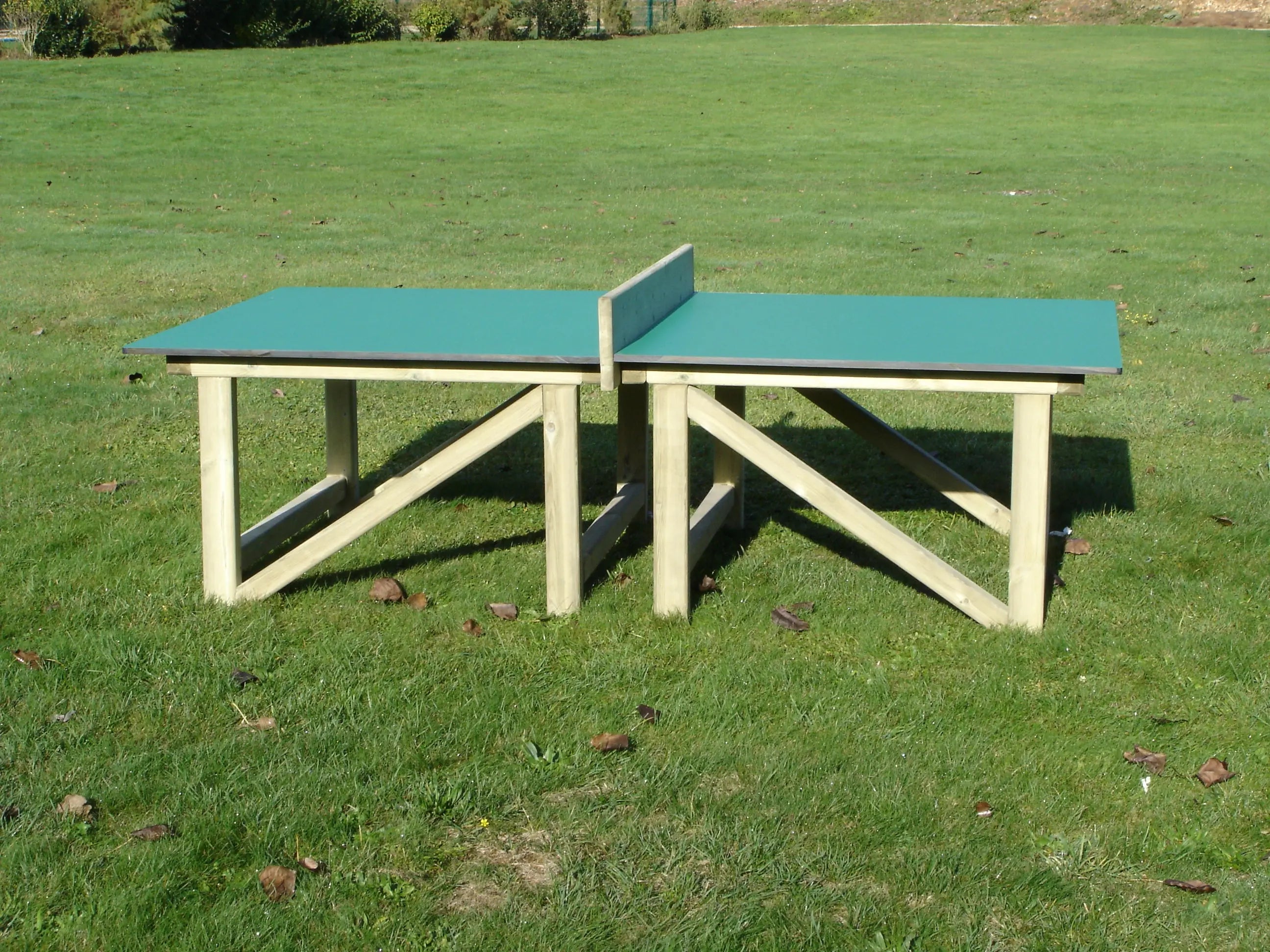 Table de ping pong bois france collectivités