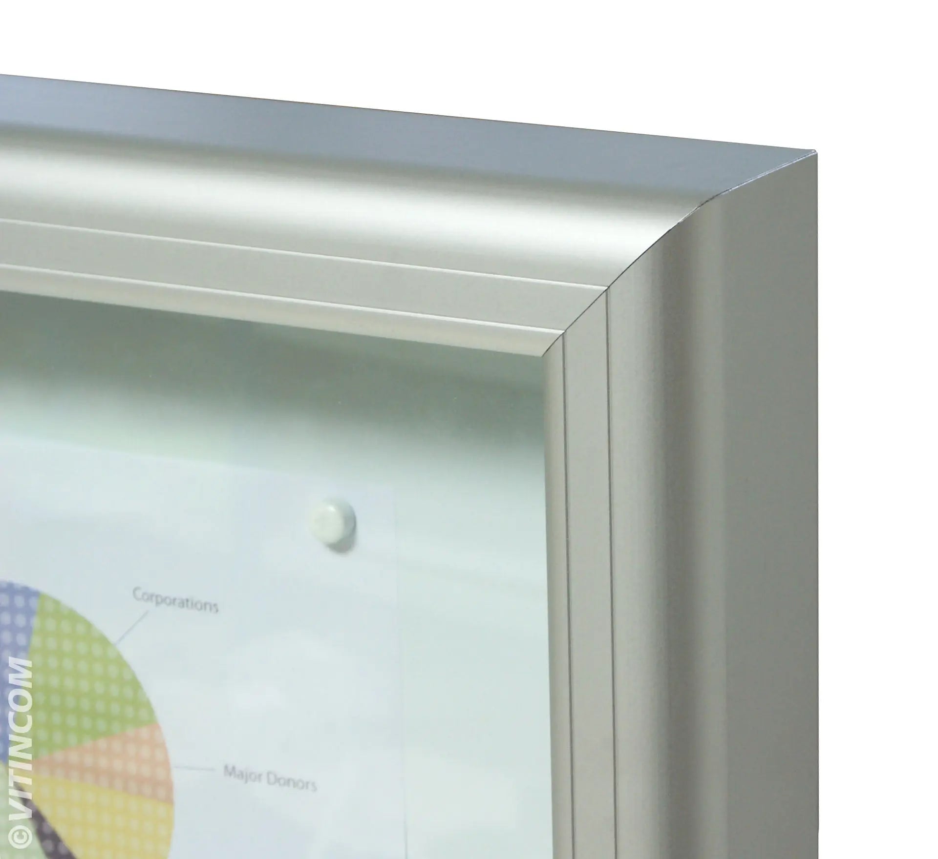 Vitrine Classique battante murale ou sur poteaux Procity