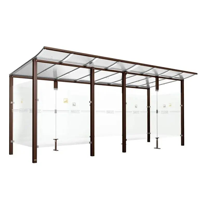 Abri fumeurs aluminium Modulo Procity