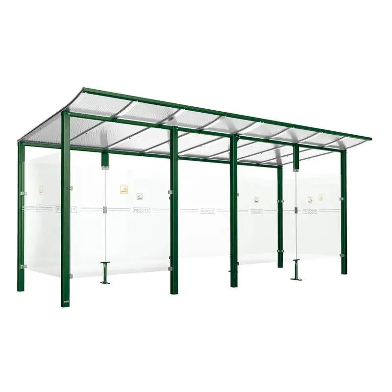 Abri fumeurs aluminium Modulo Procity