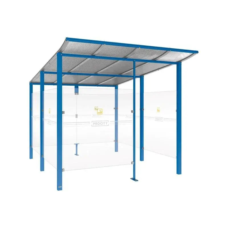 Abri fumeurs aluminium Modulo Procity