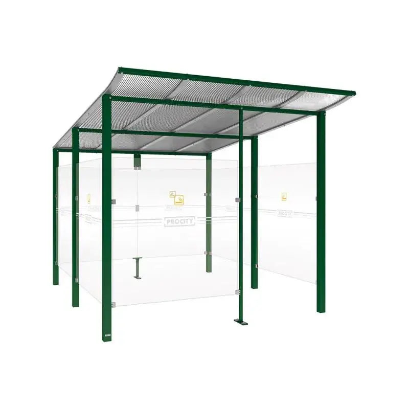 Abri fumeurs aluminium Modulo Procity