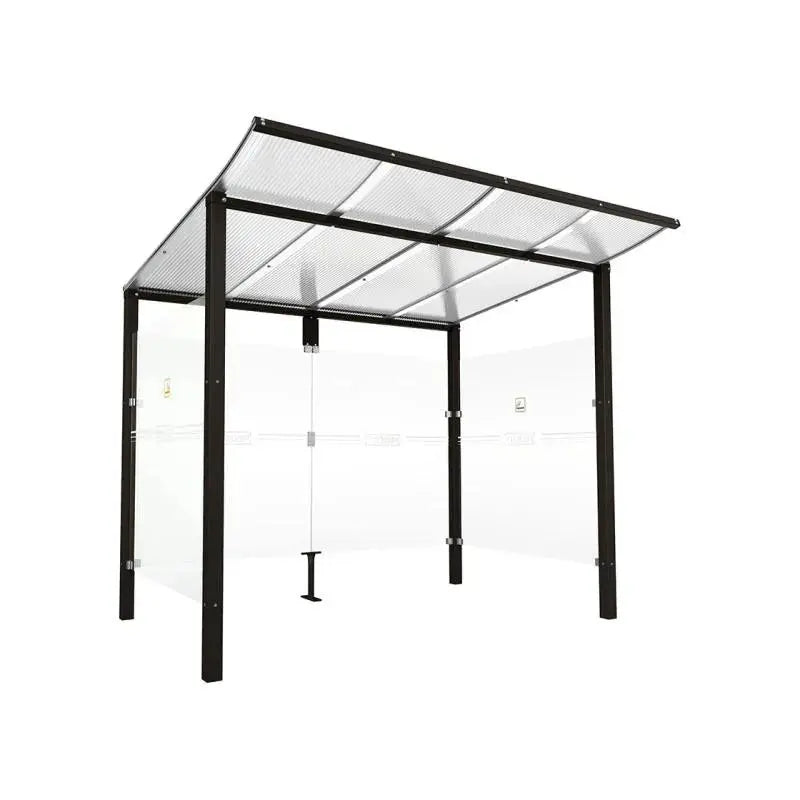 Abri fumeurs aluminium Modulo Procity