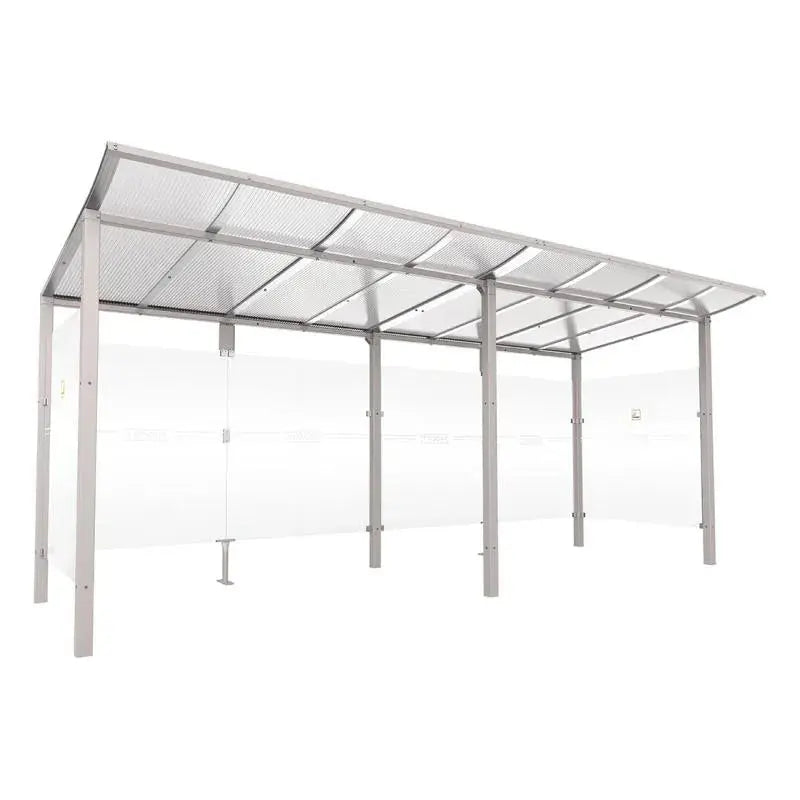 Abri fumeurs aluminium Modulo Procity