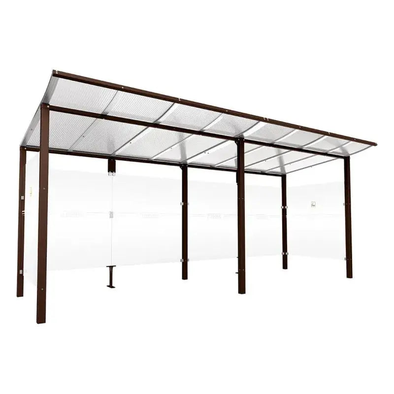 Abri fumeurs aluminium Modulo Procity