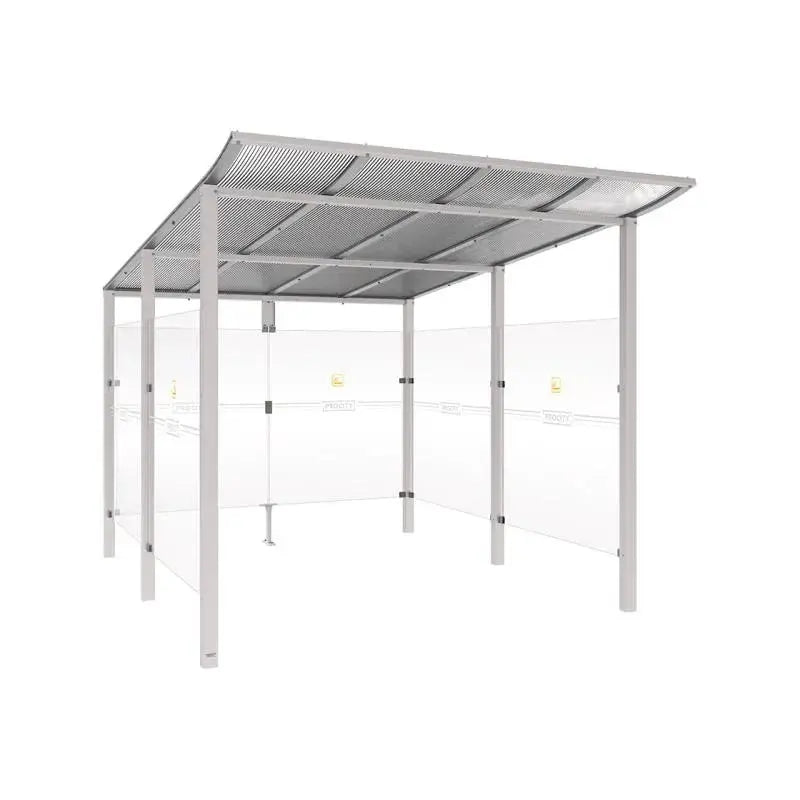Abri fumeurs aluminium Modulo Procity