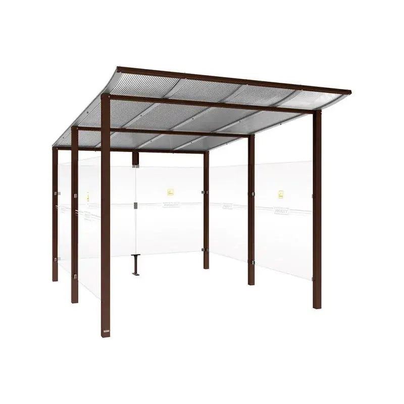 Abri fumeurs aluminium Modulo Procity