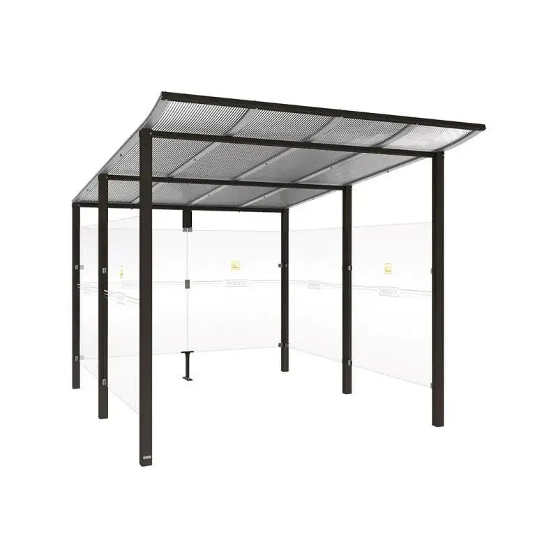 Abri fumeurs aluminium Modulo Procity