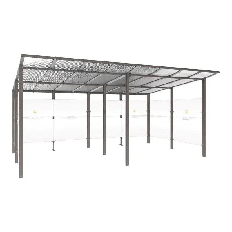 Abri fumeurs aluminium Modulo Procity