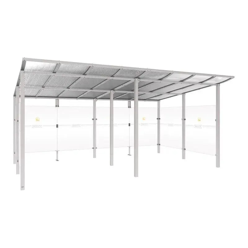 Abri fumeurs aluminium Modulo Procity