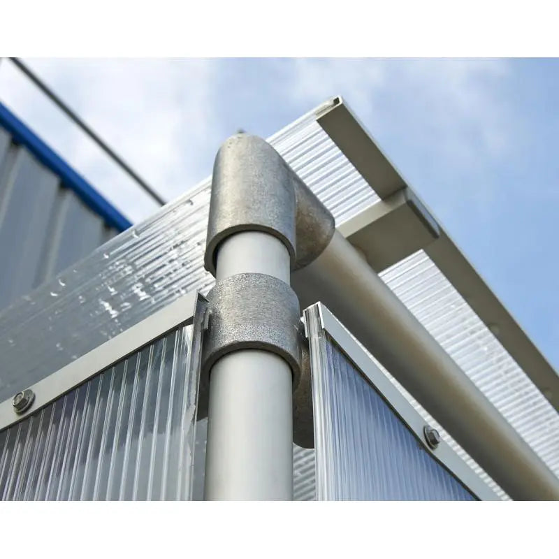 Abri fumeur Eco 2,5 x 1,86 m léger et robuste pour espaces extérieurs et collectivités