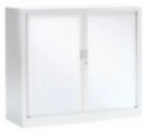 Armoire basse Fun avec rideaux PVC M2 et ouverture totale escamotable