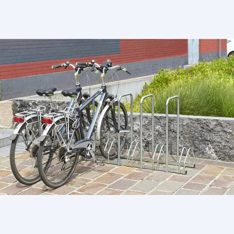 Support cycle râtelier 4 arceaux - 5 places - France Collectivités