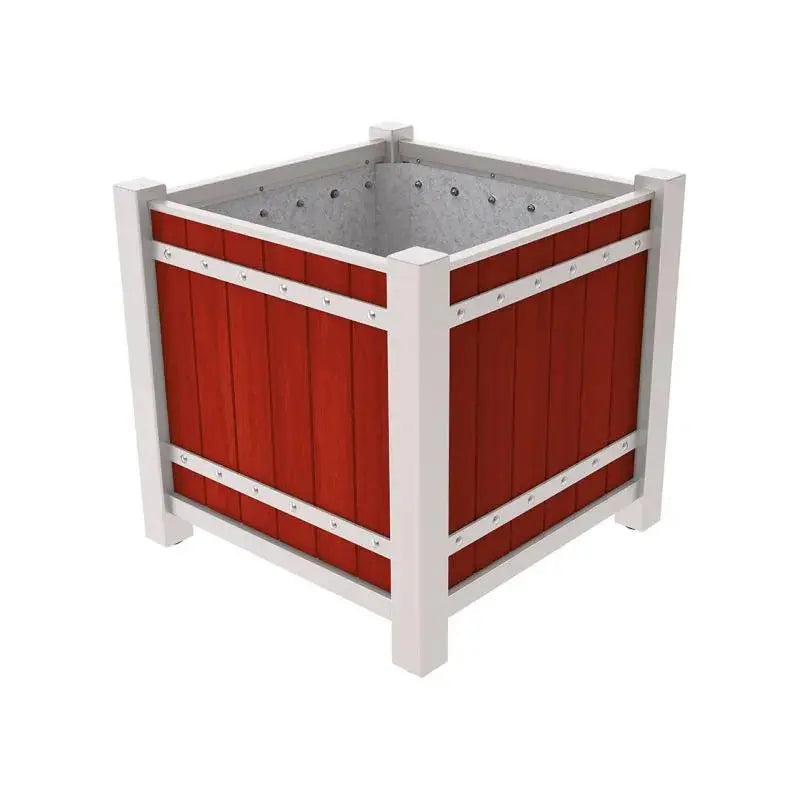 Jardinière extérieure Sarlat avec structure acier tubulaire
