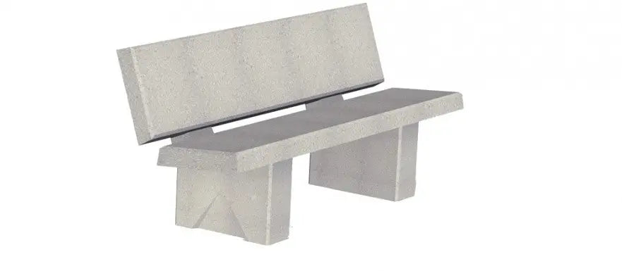 Banc béton détroit