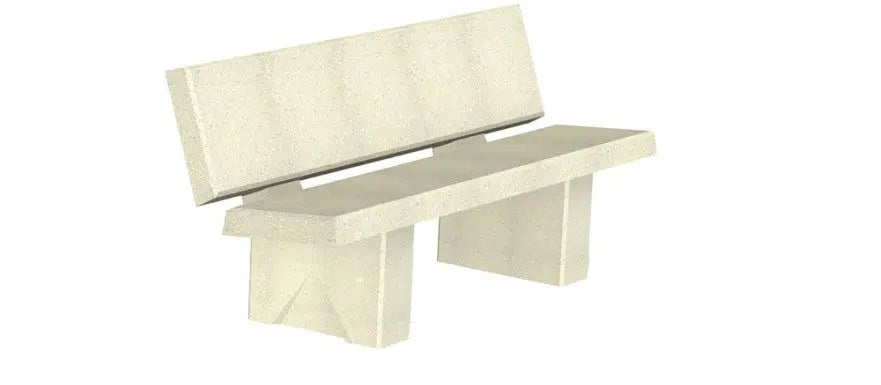 Banc béton détroit