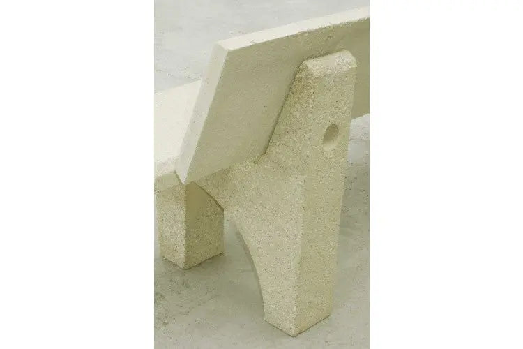 Banc béton domino