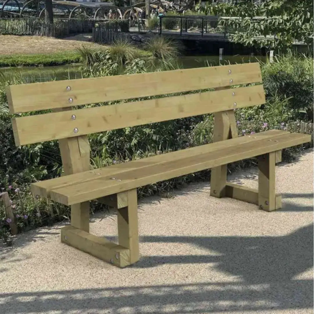 Banc en bois Porto