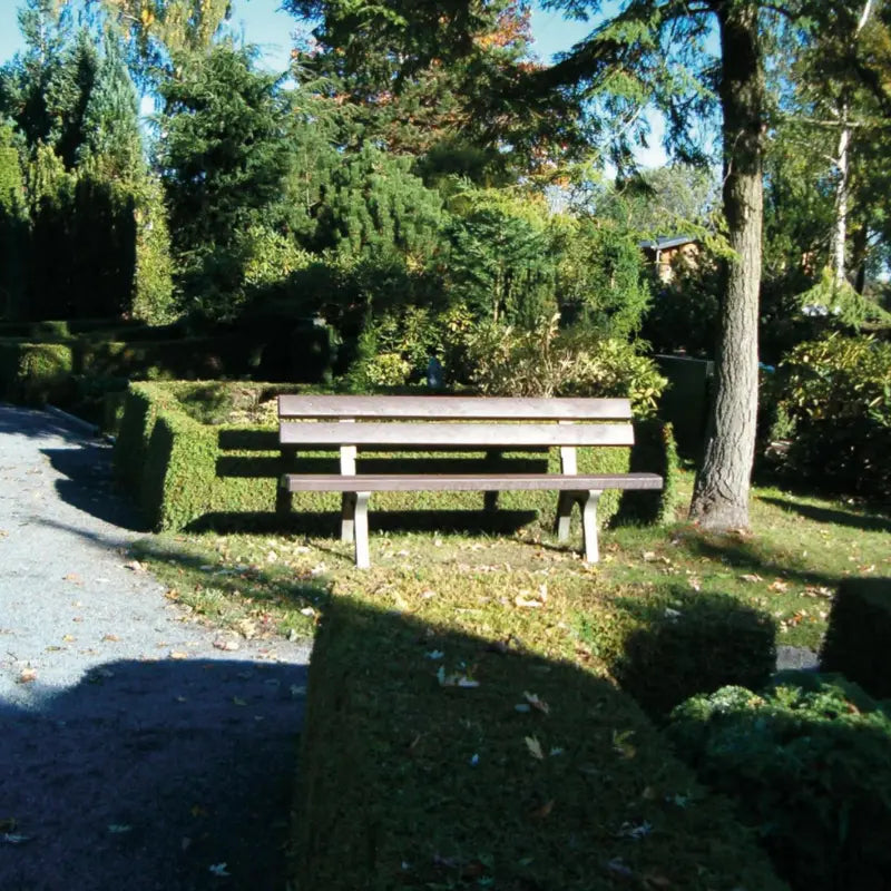 Banc en plastique recyclé Provence
